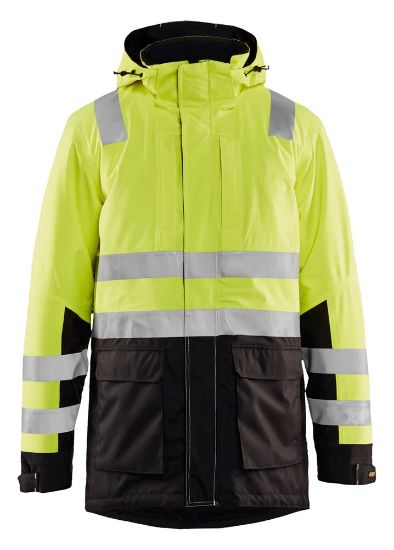 Afbeeldingen van BLÅKLÄDER Winterparka 4495 High Vis geel/zwart L