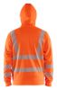 Afbeeldingen van BLÅKLÄDER Hoodie met rits 3565 High Vis oranje L