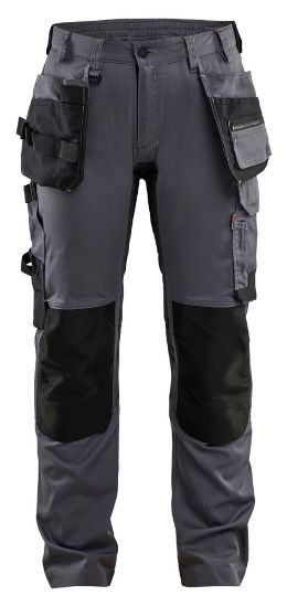 Afbeeldingen van BLÅKLÄDER Werkbroek dames met 2-weg stretch 7132 medium grijs C32