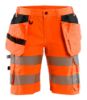 Afbeeldingen van BLÅKLÄDER Short dames met stretch 7186 High Vis oranje C42