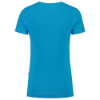 Afbeeldingen van TRICORP T-shirt V-hals Slim-Fit dames 101008 turquoise L