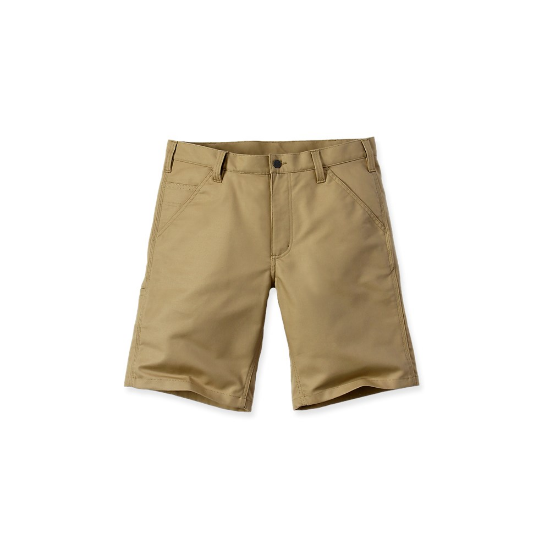 Afbeeldingen van CARHARTT Canvas short rugged stretch 103111 dark khaki W31