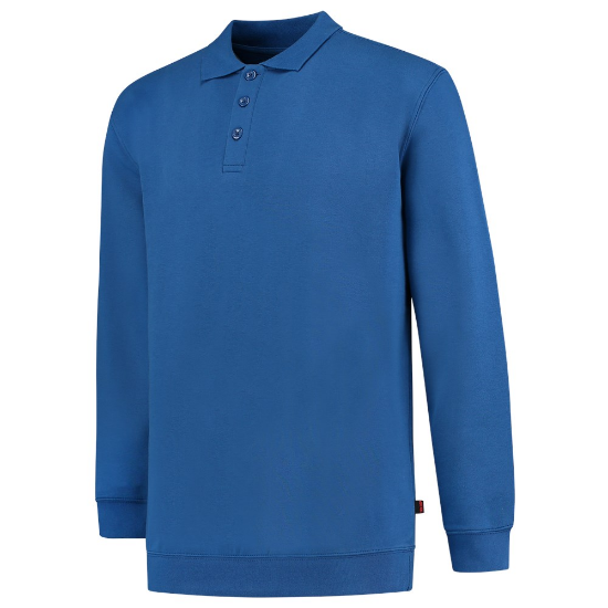 Afbeeldingen van TRICORP Polosweater met boord 60°C wasbaar 301016 royal blauw XS