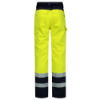 Afbeeldingen van TRICORP Werkbroek Multinorm bi-colour 503007 fluor geel/inkt 48