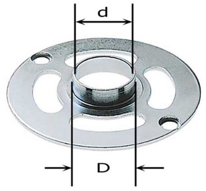 Afbeeldingen van FESTOOL Kopieerring KR-D 10,8/OF 900 10,8MM t.b.v. OF 900, OF 1000, OF 1010, OF 1010 R, KF