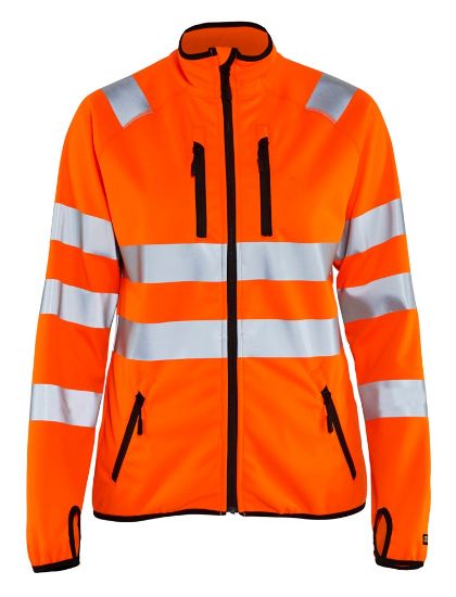 Afbeeldingen van BLÅKLÄDER Softshell jack dames 4926 High Vis oranje 3XL