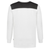 Afbeeldingen van TRICORP Sweater bi-colour Naden 302013 wit/donkergrijs S