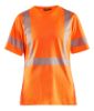 Afbeeldingen van BLÅKLÄDER T-shirt UV dames 3336 High Vis oranje S