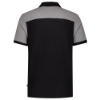 Afbeeldingen van TRICORP Poloshirt bi-colour Naden 202006 zwart/grijs 4XL