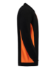 Afbeeldingen van TRICORP Polosweater bi-colour met borstzak 302001 zwart/oranje L