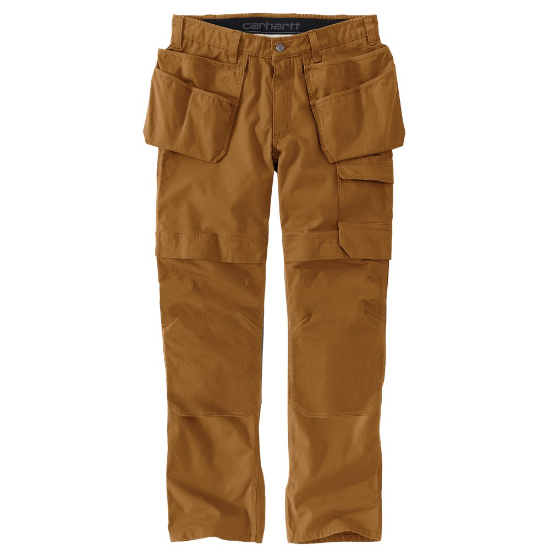 Afbeeldingen van CARHARTT Steel werkbroek cargo multi-pocket 105070 bruin W34/L30