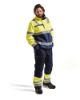 Afbeeldingen van BLÅKLÄDER Winterwerkbroek Multinorm 1869 marineblauw/High Vis geel C154