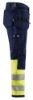 Afbeeldingen van BLÅKLÄDER Werkbroek met 4-weg stretch 1993 marineblauw/High Vis geel C52