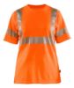 Afbeeldingen van BLÅKLÄDER T-shirt dames 3502 High Vis oranje XS