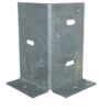 Afbeeldingen van GEBR. BODEGRAVEN Paalhouder ZM type A 90X90MM 2MM