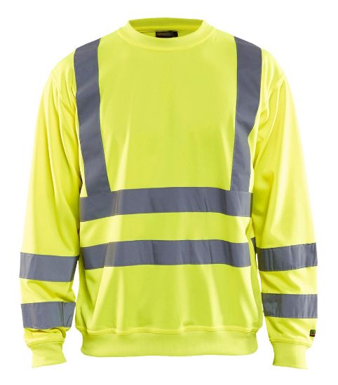 Afbeeldingen van BLÅKLÄDER Sweater 3341 High Vis geel 5XL