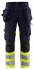 Afbeeldingen van BLÅKLÄDER Werkbroek met stretch X1900 1994 marineblauw/High Vis geel C148