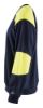 Afbeeldingen van BLÅKLÄDER Sweater vlamvertragend 3458 marineblauw/High Vis geel M