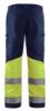 Afbeeldingen van BLÅKLÄDER Werkbroek met stretch 1551 marineblauw/High Vis geel D84