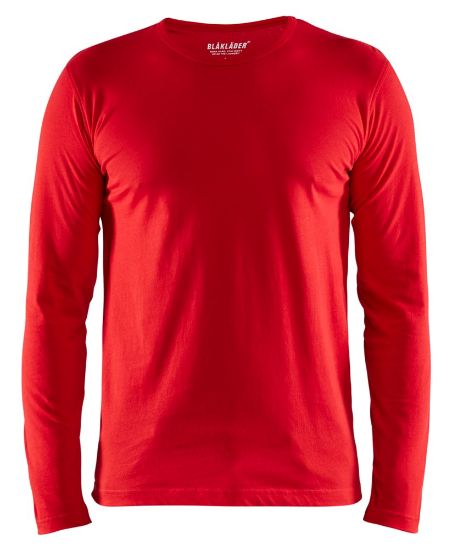 Afbeeldingen van BLÅKLÄDER T-shirt met lange mouwen 3500 rood L