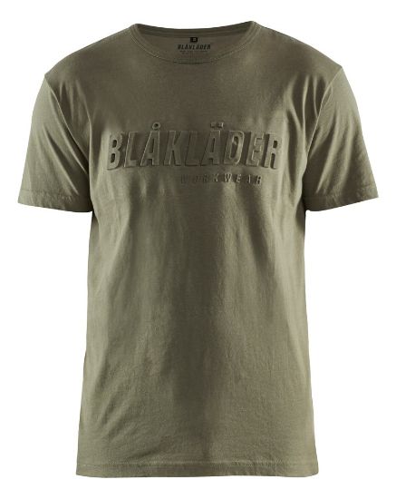 Afbeeldingen van BLÅKLÄDER T-shirt 3D 3531 herfstgroen XS