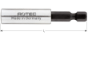 Afbeeldingen van ROTEC Bithouder E6,3X100MM magnetisch huls 10X35MM met C-ring 