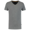 Afbeeldingen van TRICORP T-shirt Premium V-hals heren 104003 steengrijs melange 2XL