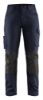 Afbeeldingen van BLÅKLÄDER Werkbroek service dames met stretch 7195 donker marineblauw/zwart D21