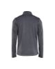Afbeeldingen van BLÅKLÄDER Sweatshirt met rits 3548 zwart mêlee M