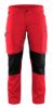 Afbeeldingen van BLÅKLÄDER Werkbroek service dames met stretch 7159 rood/zwart C30