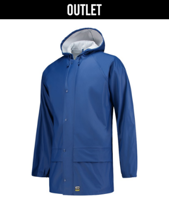 Afbeeldingen van TRICORP Regenjas Basis 402013 royal blauw 2XL
