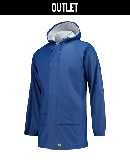 Afbeeldingen van TRICORP Regenjas Basis 402013 royal blauw 2XL