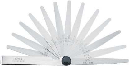 Afbeeldingen van Precisie-voelermaat verenbandstaal 0,05-1,0MM