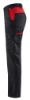 Afbeeldingen van BLÅKLÄDER Werkbroek industrie dames 7104 zwart/rood D22