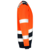 Afbeeldingen van TRICORP Sweater High Vis bi-colour 303004 fluor oranje/inkt XS