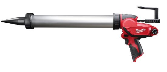 Afbeeldingen van MILWAUKEE Accu kit-/lijmpistool subcompact M12PCG/600A-0 BODY met 600ML patroonhouder