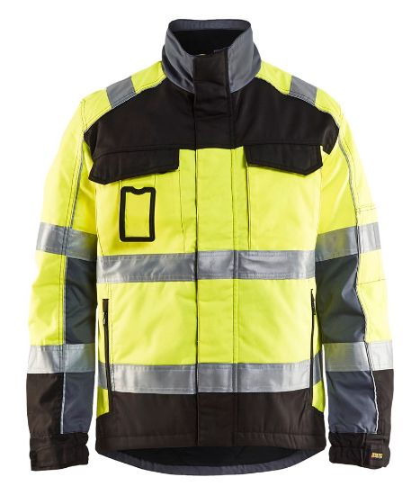 Afbeeldingen van BLÅKLÄDER Winterjas 4851 High Vis geel/zwart XS