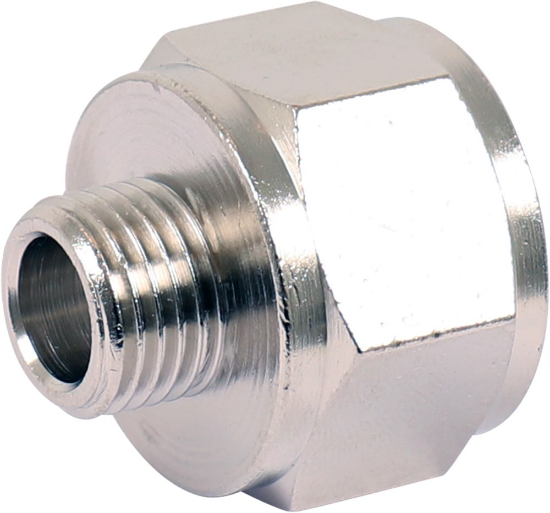 Afbeeldingen van IRONSIDE Nippel binnendraad ½" buitendraad ¼" 2x
