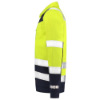 Afbeeldingen van TRICORP Werkjas Multinorm bi-colour 403015 fluor geel/inkt 5XL