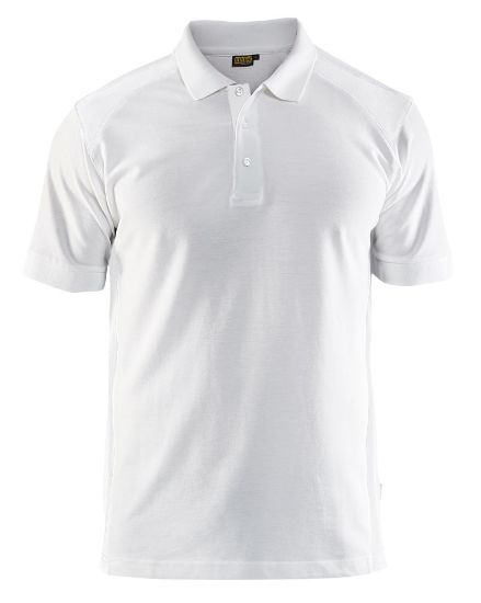 Afbeeldingen van BLÅKLÄDER Poloshirt piqué 3324 wit L
