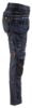 Afbeeldingen van BLÅKLÄDER Werkbroek dames denim met stretch X1900 7990 marineblauw/zwart D25