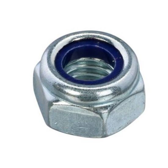 Afbeeldingen van Zeskantborgmoer DIN985 A2 M6 GECOAT