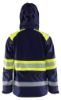 Afbeeldingen van BLÅKLÄDER Shelljack 4420 marineblauw/High Vis geel 4XL