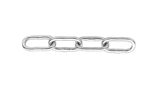 Afbeeldingen van Genovese ketting RVS316 1,9MM 14X8MM