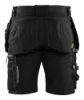 Afbeeldingen van BLÅKLÄDER Short met stretch 1598 zwart C58