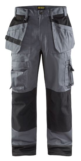Afbeeldingen van BLÅKLÄDER Werkbroek 1504 grijs/zwart D100