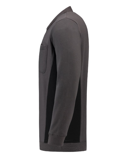 Afbeeldingen van TRICORP Polosweater bi-colour + borstzak 302001