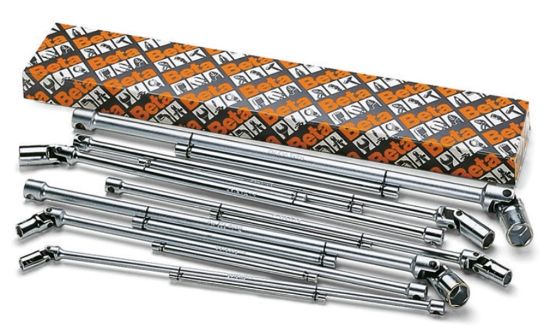 Afbeeldingen van BETA T-sleutelset cardangewricht 8-19MM 952/S7 7x