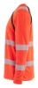 Afbeeldingen van BLÅKLÄDER T-shirt UV met lange mouwen 3599 High Vis rood/zwart M