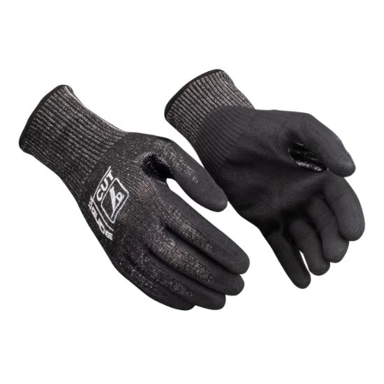 Afbeeldingen van GUIDE Handschoen nitril wortelversterking snijbestendig D 313HP